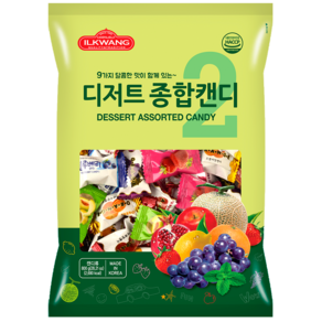 일광제과 캔디 디저트종합2, 800g, 5개