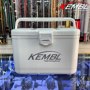 [켐블]KEMBL 켐블 8.8리터 아이스박스 기포기 셋트 바다 낚시터 양어장 갑오징어 문어 쭈꾸미, 8.8L 아이스박스 (화이트)+기포기 전지포함