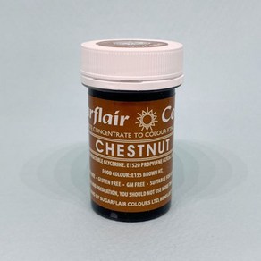 공예몰 Sugaflai 슈가플레어 33. Chestnut 슈가크래프트 설탕공예 색소, 1개