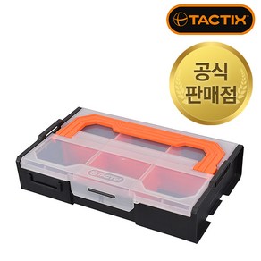 TACTIX 미니인터락 부품함 320080 텍틱스 미니피스함 멀티부품함 미니 피스함 공구함 공구박스 수납함 낚시통 공구통 부품정리 피스통 조립형 카리스툴