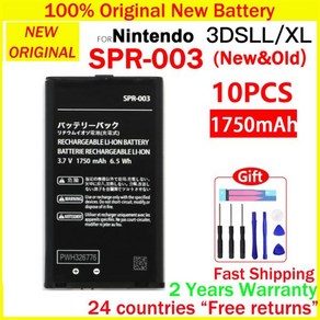 충전식 리튬 이온 배터리 닌텐도 3DSLL 3DSXL 3DS LL XL 6.5Wh 3.7V 1750mAh SPR-003 SPR003