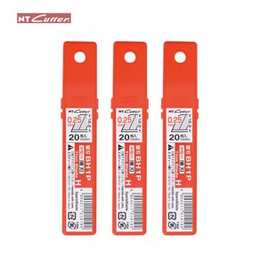 [NT커터] 커터칼 H-1P개, BH1P 전용 칼날, 3개