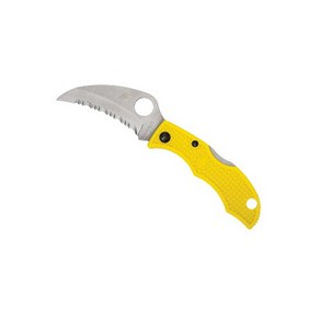 SPYDERCO 스파이더코 LYLS3HB 나이프 수중나이프, 옐로우