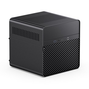 JONSBO N2 ITX 케이스 NAS 서버 홈 오피스 스토리지 하드 디스크 위치 서랍 핫 플러그 알루미늄 컴퓨터 PC 미니 섀시 5 + 1