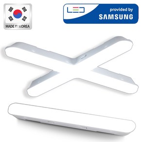 LED 등기구 (십자60W / 일자30W), 일자등기구 30W