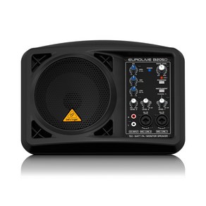 베링거 EUROLIVE B205D 울트라컴팩트 150W 5.25인치 이동형 PA시스템 모니터 스피커, 블랙