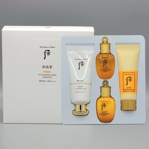 더후 공진향 진해윤 프레쉬 선크림 기획, 60ml, 1개