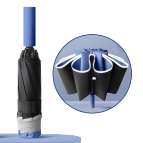 NUNUHANA 거꾸로 3단 자동양산겸우산 이층 우산살