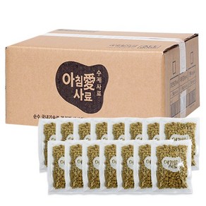 아침애사료 오리연어 5kg (200gx25팩) 노견사료 말랑한사료 소분포장, 200g, 25팩