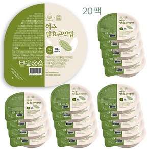 제로레시피 여주 발효 곤약밥, 150g, 20개