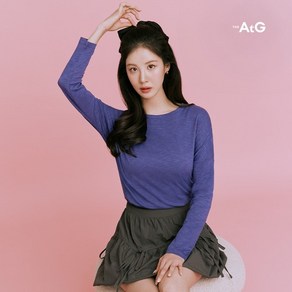 [일시불1만원]더엣지 25SS 루즈핏 슬럽 티블라우스 5종