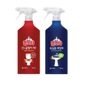 홈스타 뿌리는 [곰팡이 싹+욕실세정제] 750ml, 2세트