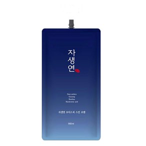 댕기머리 자생연 모이스처 스킨 포맨 900ml 리필 토너