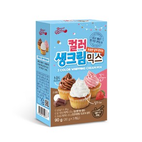 [브레드가든] 컬러생크림믹스 90g, 1개