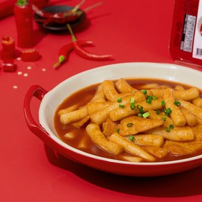 추억의국민학교떡볶이 매운맛 떡볶이 600g 1개