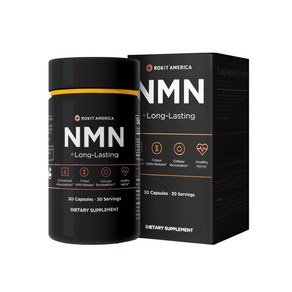 로킷헬스케어 NMN + 롱-래스팅 250mg 캡슐, 1개, 30정