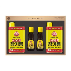 오뚜기 참기름 16호 선물세트 1835g 외 8종, 제주담음 기프트박스 1500g, 1개