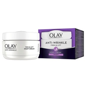 Olay 펌 앤 리프트 나이트 크림 40세 이상용 48.2g(1.7온스), 1개