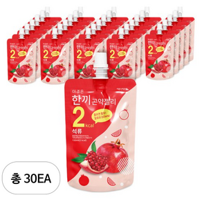 더존건강 더 조은 한끼곤약젤리 석류, 150ml, 30개