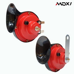 MOXI 12v 오토바이 자동차 HR3010 전자혼 115db 410hz 클락션, MOXI 12V 자동차 오토바이 HR3010 전자혼 클, 1개