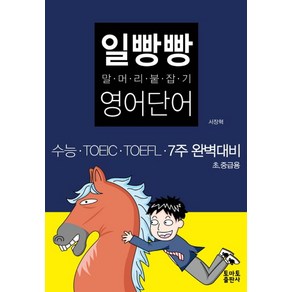 일빵빵 말머리 붙잡기 영어단어:수능 TOEIC TOEFL 7주 완벽대비