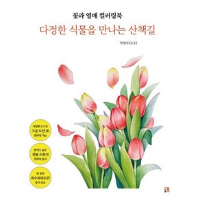 꽃과 열매 컬러링북:다정한 식물을 만나는 산책길, 리얼북스, 박명주 저