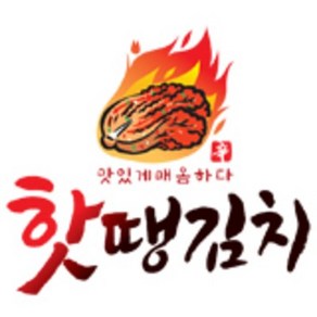 핫땡김치 배추김치 포기김치 맛있는 국내산 국가대표 매운김치 1kg 2kg 3kg, 1개