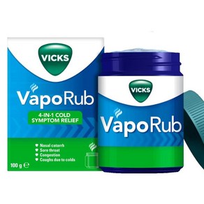 호주 빅스 베이포럽 100g 바포럽 체스트럽 오인트먼트 Vicks VapoRub