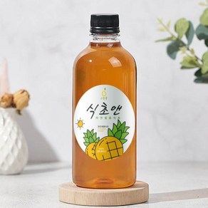 스윗쿡 식초앤 천연 자연 발효 파인애플식초 수제100%, 1개, 500ml