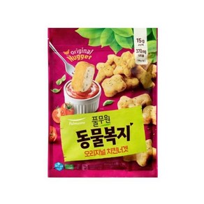 [풀무원] 동물복지 오리지널 치킨너겟, 550g, 1개