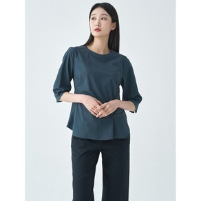 [지센창원]여성 사이드 셔링 블라우스 2색 LFWSO402