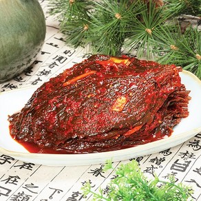 순창고전 고추장 콩잎장아찌 500g /맛있는 양념절임 밥도둑 간단밑반찬, 1개