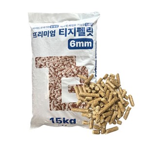 우드펠렛 고양이모래 펠릿 캠핑 연료 난로 네이처스 프리미엄 러시아 목재펠릿 15kg, 1개