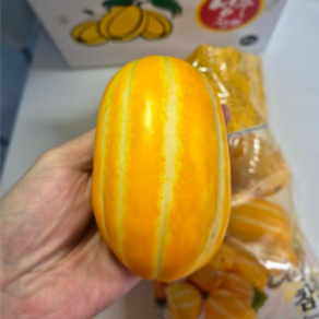 땅아래농산 [당일수확 농장직송] 성주 꿀 참외 3Kg 가정용 선물용, 1박스, 꼬마과 2kg