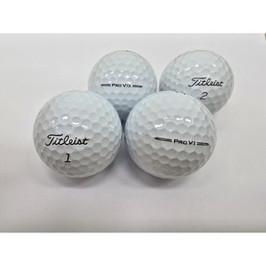 [가성비 최강] 타이틀리스트 PROV1+PROV1X 프리미엄 비재생 정품 로스트볼 A급 40구 세트!, 40개, 화이트, 1개입