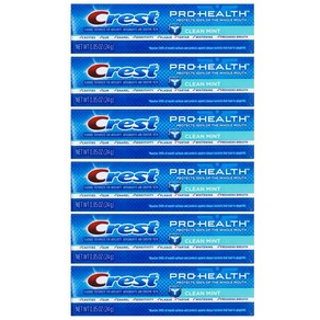 Cest Po-Health 클린 민트 치약 여행용 사이즈 24g(0.85온스) - 6개 팩, 0.85 Ounce (Pack of 6), 1개