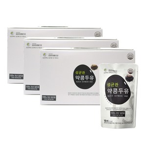 성균관 약콩두유 180ml 100%국산콩 서리태/프락토올리고당 함유