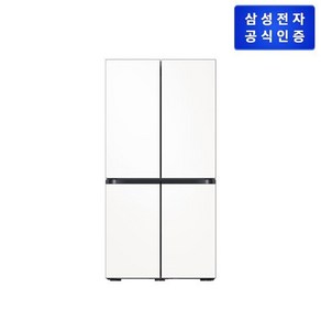 삼성 2024 비스포크 냉장고 4도어 RF85DB90B1HEW (에센셜화이트)