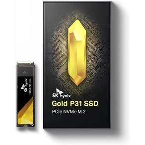 SK하이닉스 SK hynix 골드 P31 500GB PCIe NVMe Gen3 M.2 2280 인터널 SSD 3500MB/S까지 사용 가능 콤팩트 Compact SSD 폼 팩터