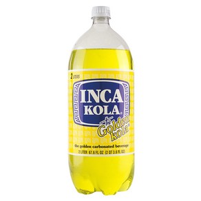 INCA Kola Peru Golden Kola 2liter Bottle 잉카 콜라 페루 골든콜라 2리터 병