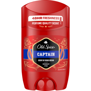 올드 스파이스 Old Spice 데오드란트 스틱 캡틴 50ml, 1개