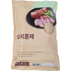 에스에프 오리훈제 걸이식 무뼈 통훈제오리 훈제오리, 2개, 800g