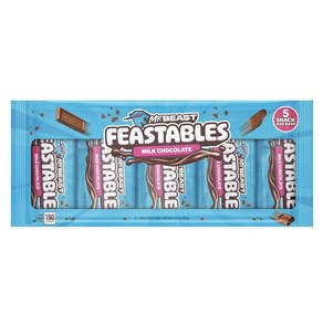 [Feastables MBeast] 피스터블 미스터 비스트 초콜릿 미국 유투버 초콜렛 9종, 5개, 35g