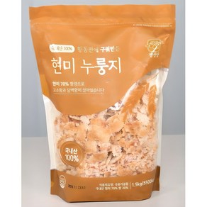 국내산 경성당 황동판 현미누룽지 1.5kg, 1개