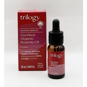 트릴로지 써티파이드 오가닉 로즈힙 오일 20ml, 1개