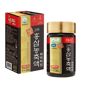 덤블린 SHOP 전매품 일화 홍삼 농축액 6년근 홍삼정 엑기스 리미티드 240g, 1개