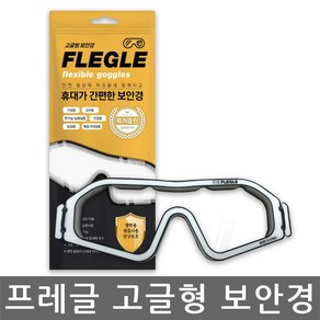 FLEGLE/고글형 보안경/작업보호안경/휴대용/1개입, 1개