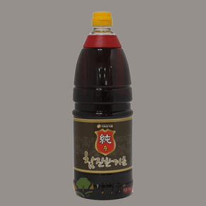 순 참진한기름 1.8L 1개 참기름 업소용 대용량 가득찬 식품