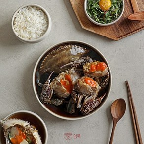 심쿡 알배기 암꽃게 게장 국내산 간장게장 양념게장, [국내산양념게장500g], 500g, 1개