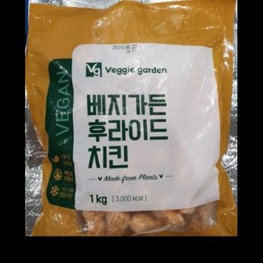 베지가든후라이드치킨(대체육) 태경농산 1KG(약46EA), 1개, 1L